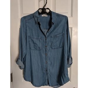CJLA Mason Chambray Top